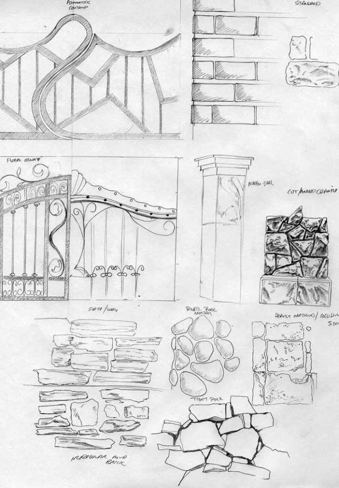 Aschwood Academy - Concept Sketches