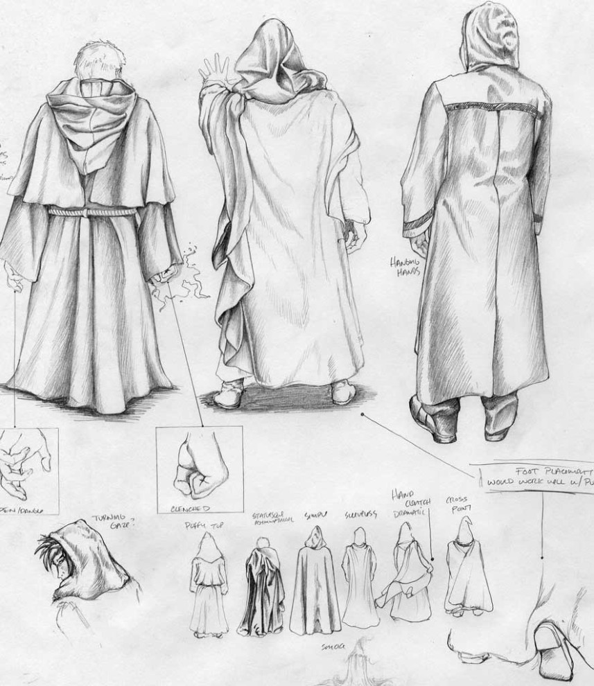 Aschwood Academy - Figure Concept Sketches