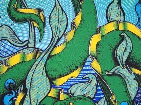 Moire Eel - Print