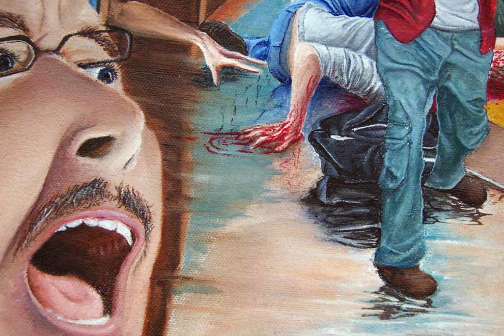 We Were Blind When We Needed To See - Detail 2