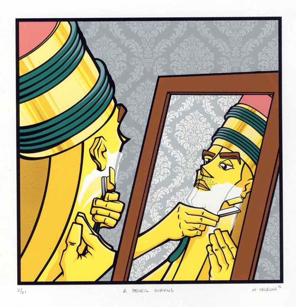 A Pencil Shaving
