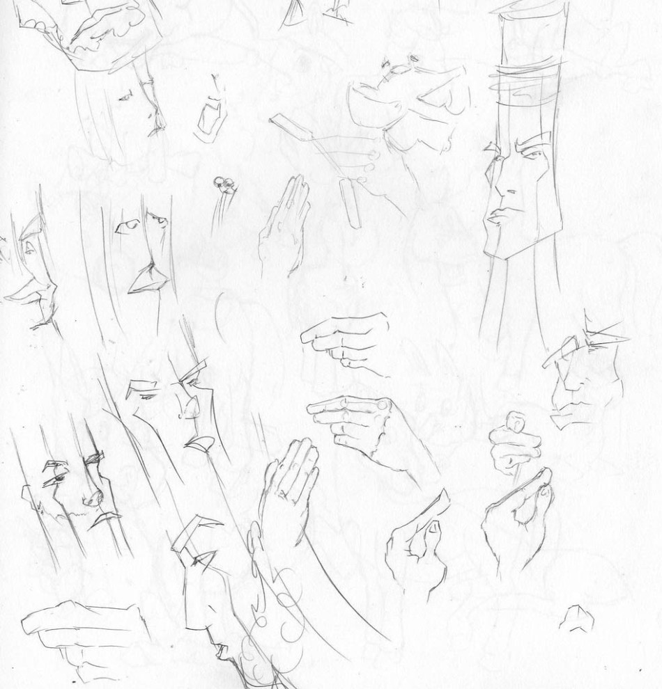 A Pencil Shaving - Sketch