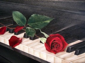 Piano Rose