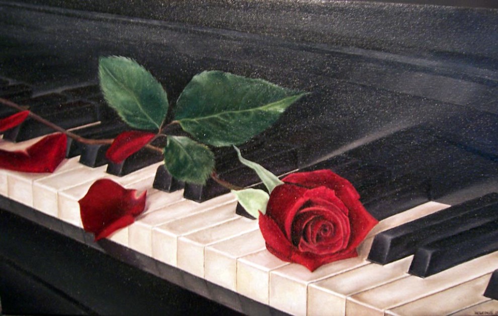 Piano Rose
