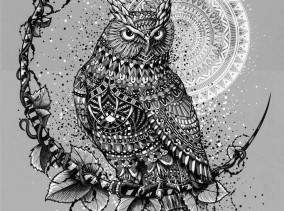 Well Owl Be Damned - Grey