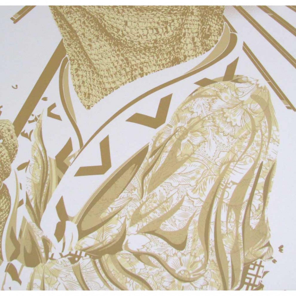 Kimono Dragon - Layer 3 Detail