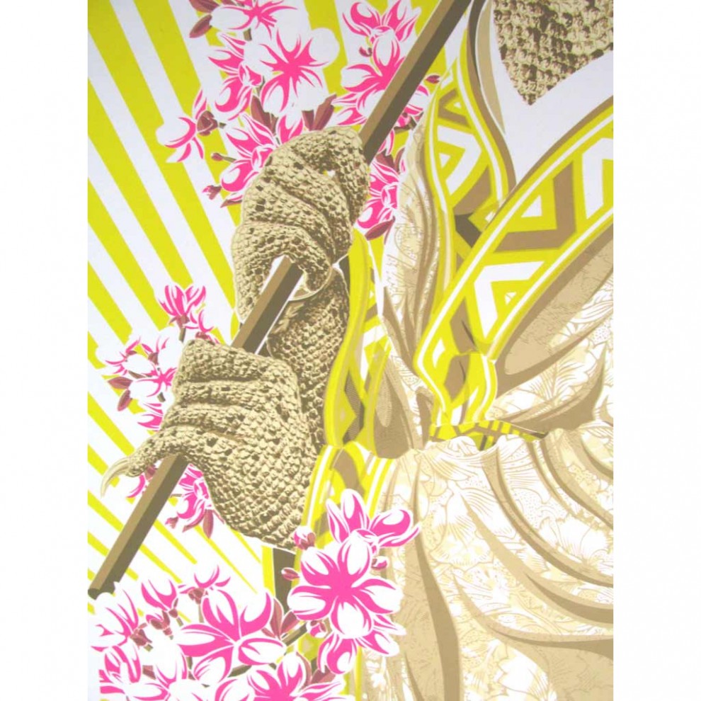 Kimono Dragon - Layer 6 Detail