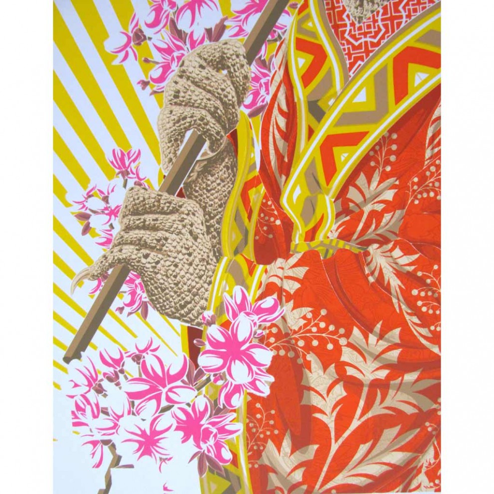 Kimono Dragon - Layer 7 Detail