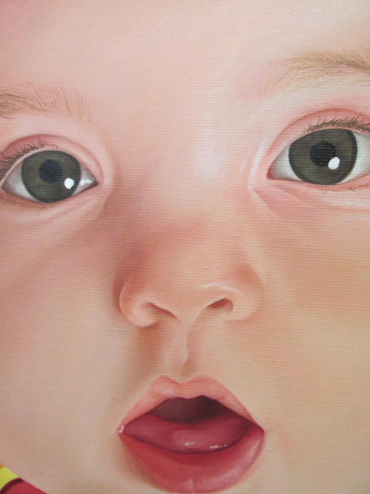 Peyton Portrait - Detail