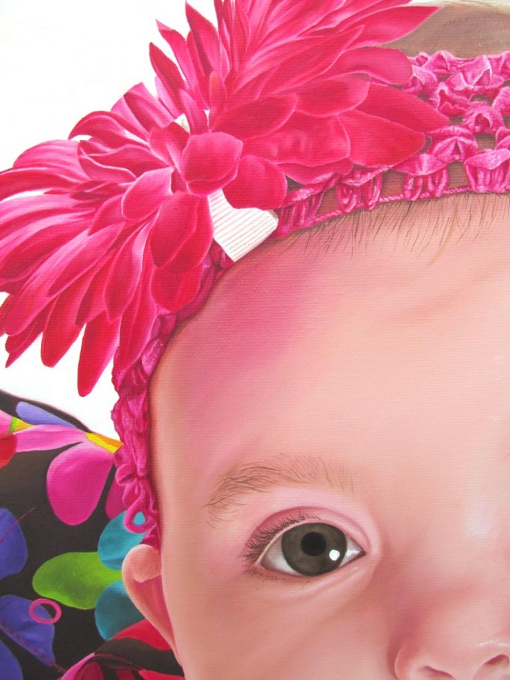 Peyton Portrait - Detail