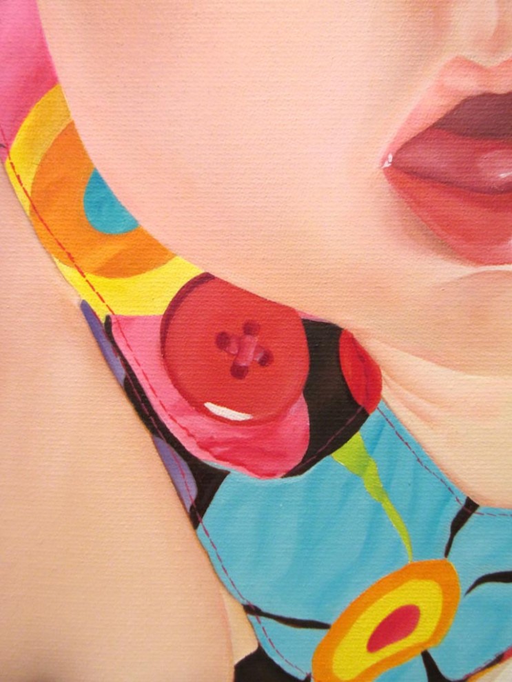 Peyton Portrait - Detail