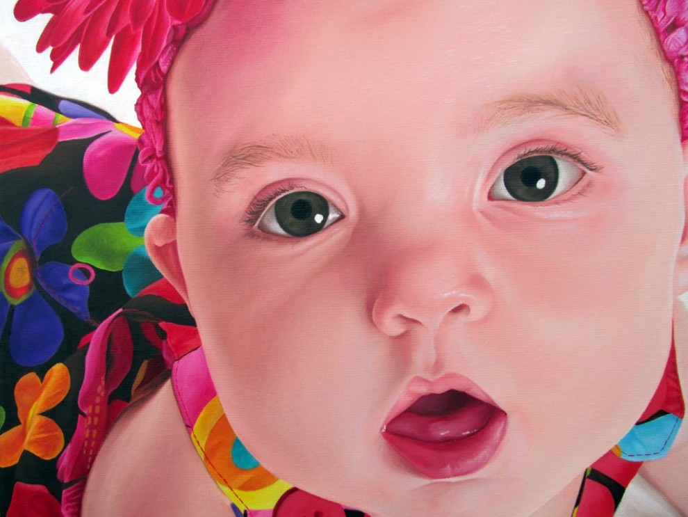 Peyton Portrait - Detail