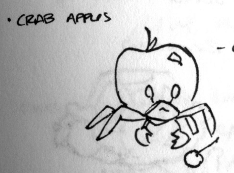 Crabapples - Initial Concept Art