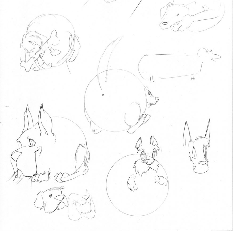 Hush Puppies - Sketch 2