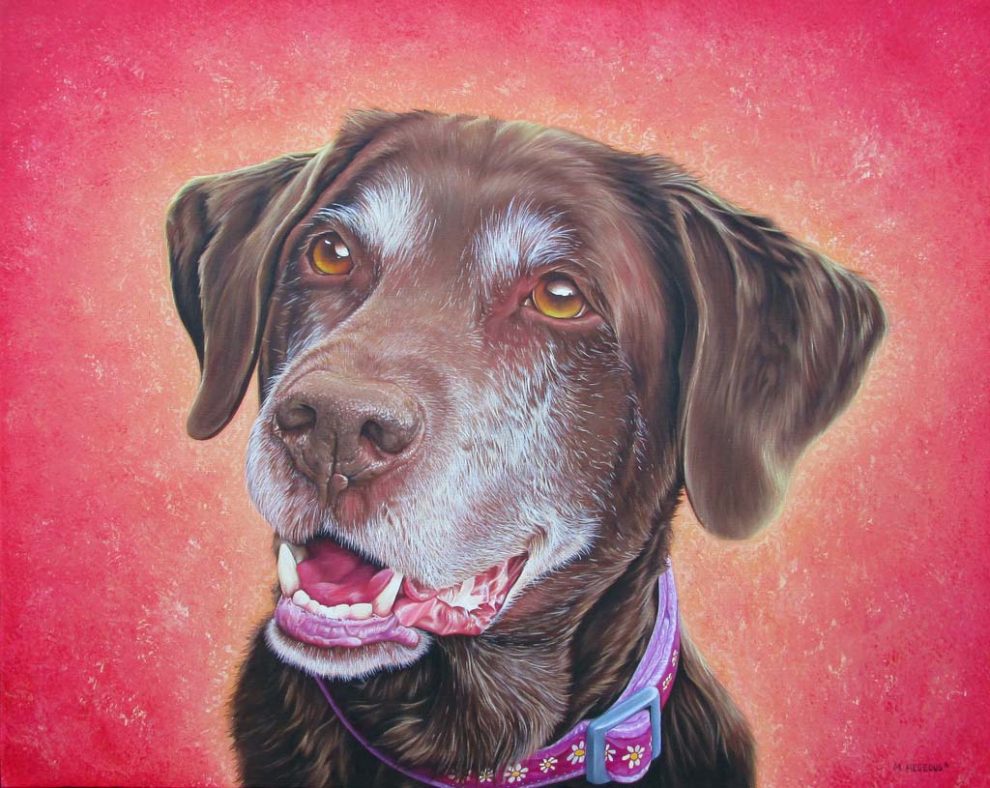 Roxy - Oil on Canvas