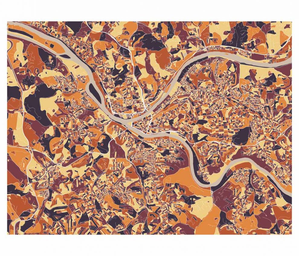 Pittsburgh Map - Aerial