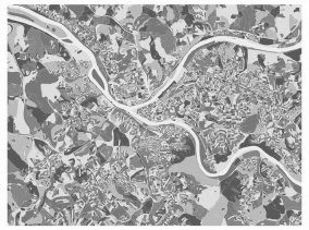 Pittsburgh Map - Aerial