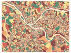 Pittsburgh Map - Aerial