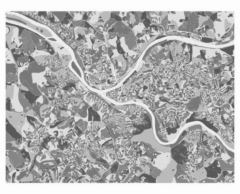 Pittsburgh Map - Aerial