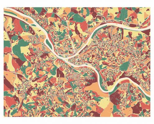 Pittsburgh Map - Aerial