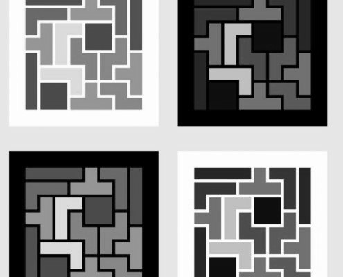Tetris - 8-Color Silkscreen Print