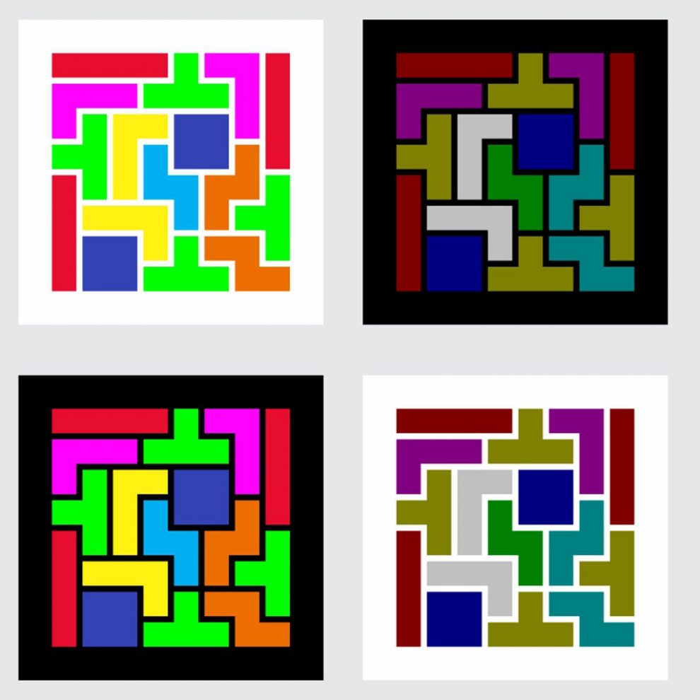 Tetris - 8-Color Silkscreen Print