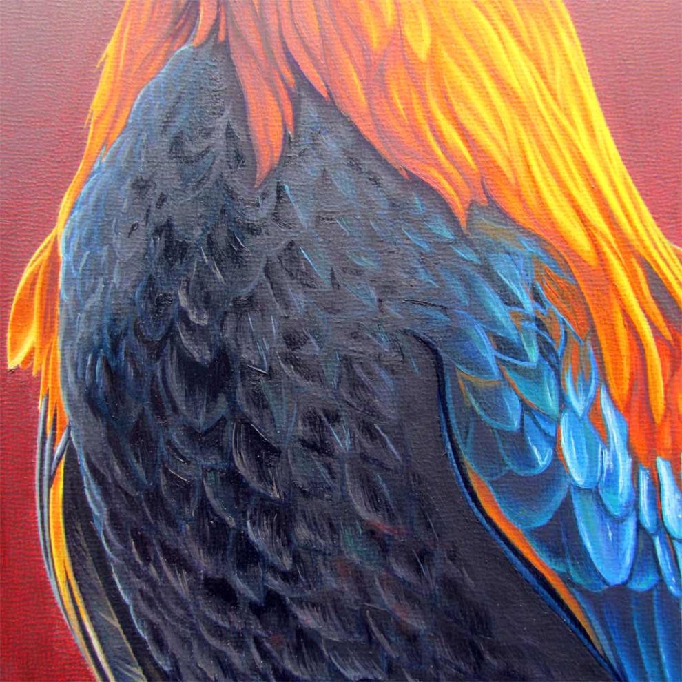 Rooster Lollipop - Detail 2