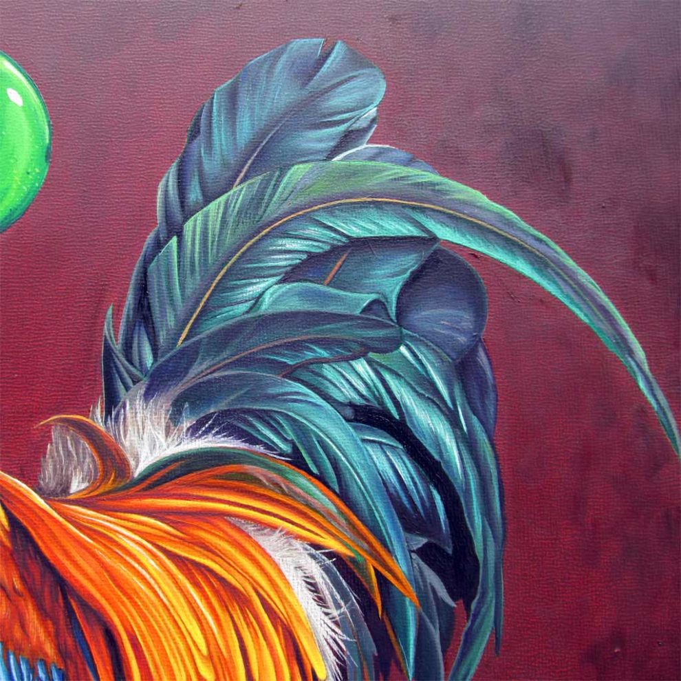 Rooster Lollipop - Detail 4