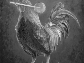 Rooster Lollipop