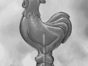 Rooster Lollipop Mini