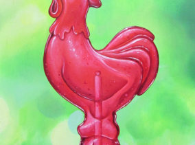 Rooster Lollipop Mini
